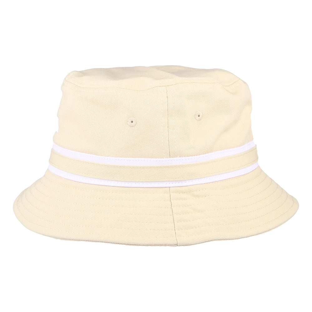 Levi's Hats Poster Logo Stripe Bucket Hat - Beige