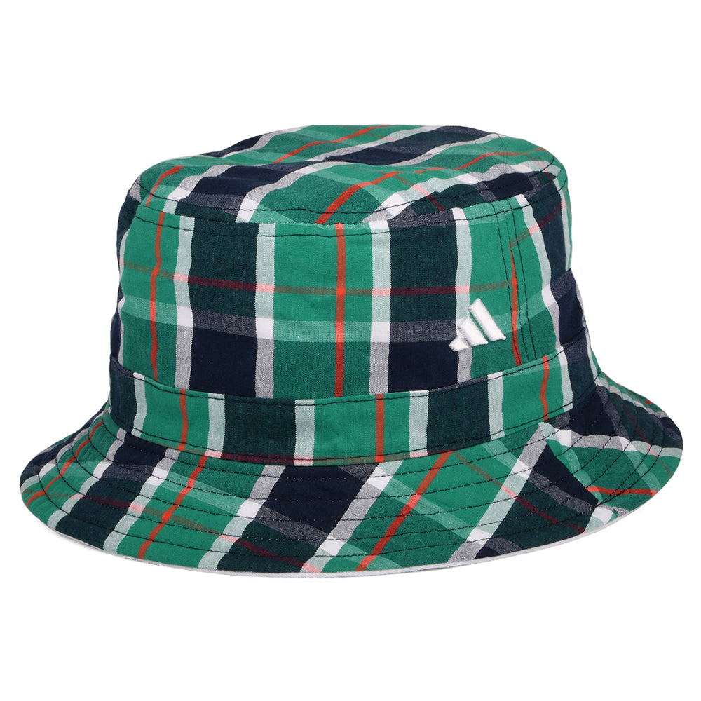Adidas Hats Reversible Cotton Twill Bucket Hat - White