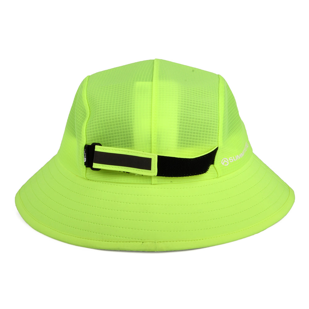 The North Face Hats TNF Run Recycled Bucket Hat - Neon Yellow