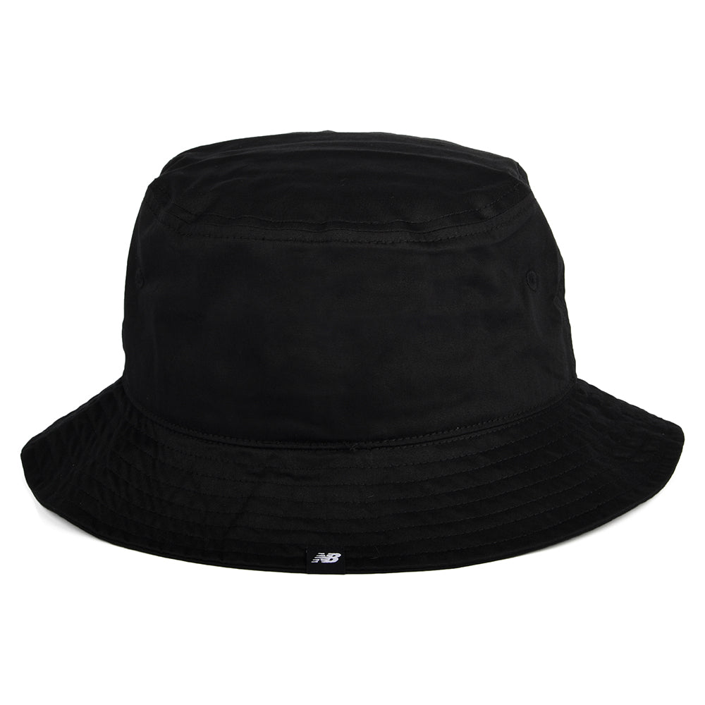 New Balance Hats Cotton Twill Bucket Hat - Black