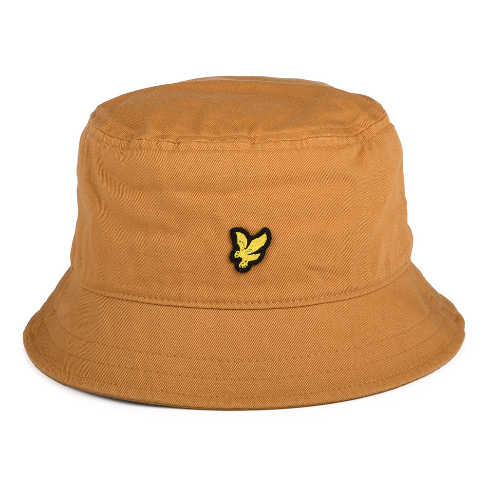 Lyle & Scott Hats Cotton Twill Bucket Hat - Rust