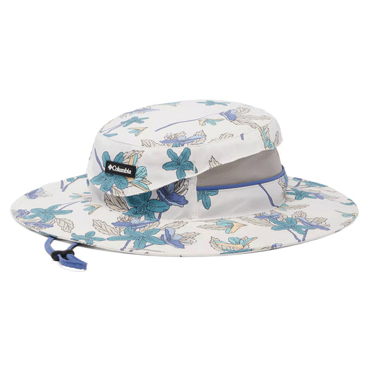 Columbia Hats Bora Bora Printed Tiger Lilies Boonie Hat - White-Multi