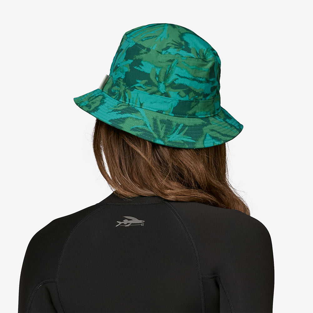 Patagonia Hats Water People Banner Wavefarer Bucket Hat - Turquoise-Green
