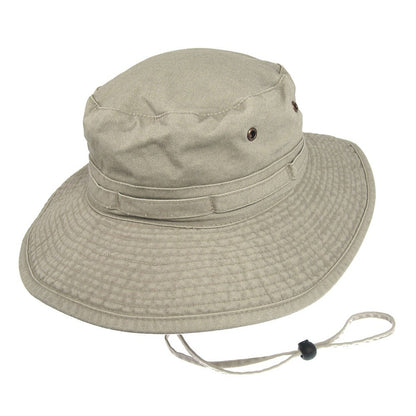 Jaxon & James Packable Cotton Boonie Hat - Putty