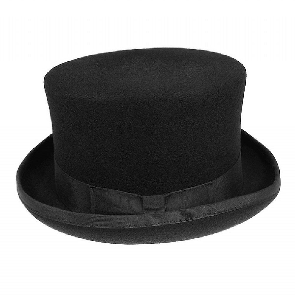Jaxon & James Mid Crown Top Hat - Black