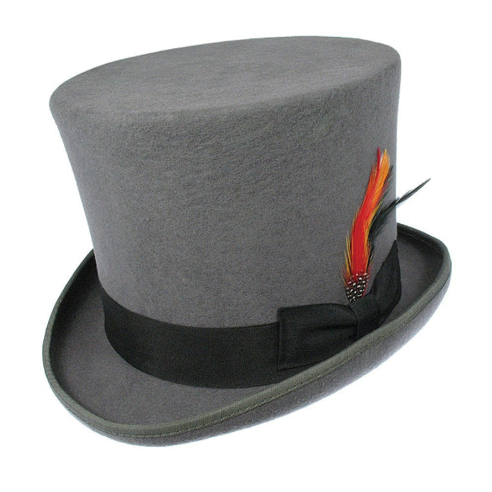 Jaxon & James Victorian Top Hat - Grey