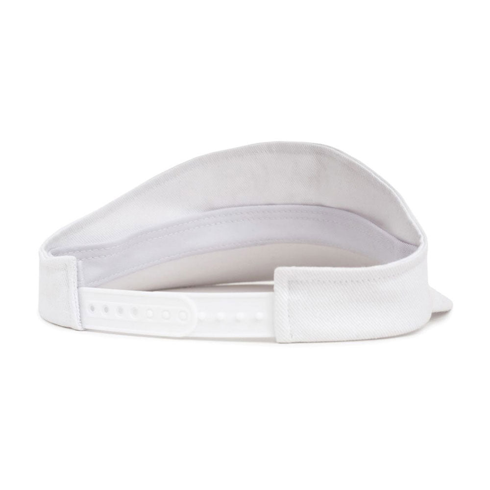 Brixton Hats Cha Cha Club Visor - White