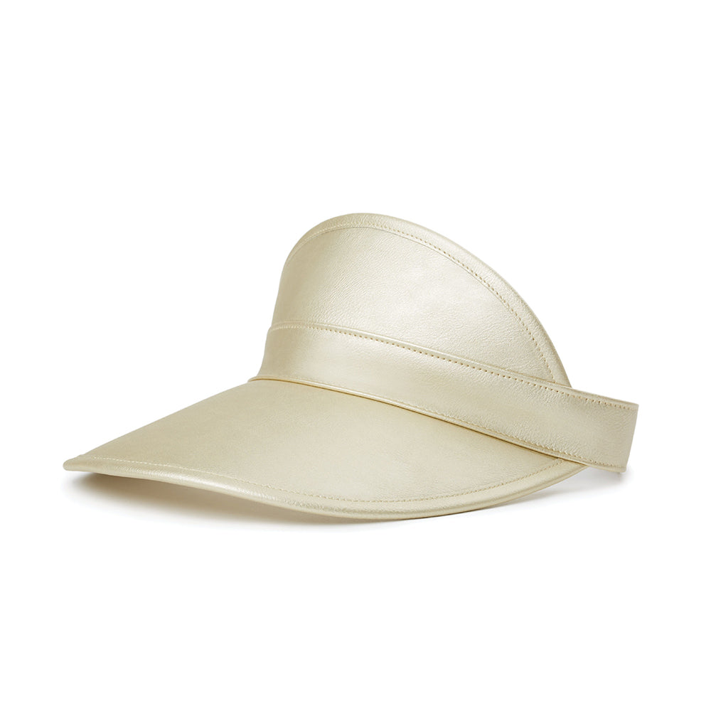 Brixton Hats Monroe Sun Visor - Gold