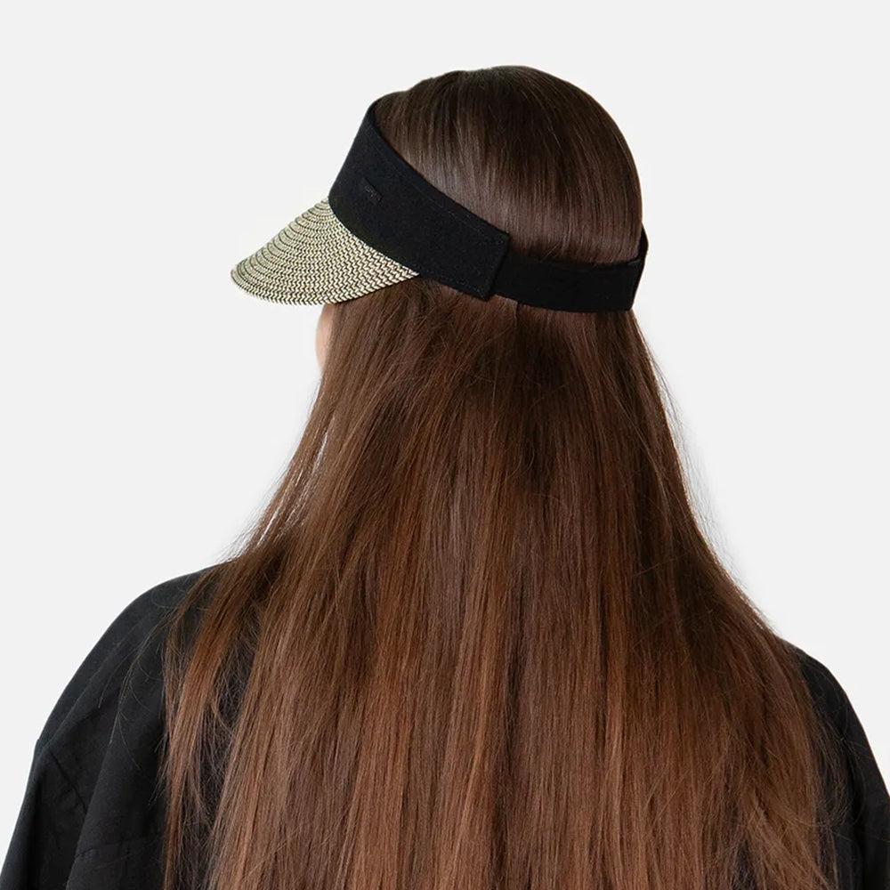 Barts Hats Vesder Visor - Black-Natural