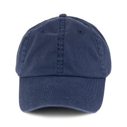 Vintage Cotton Baseball Cap - Navy Blue