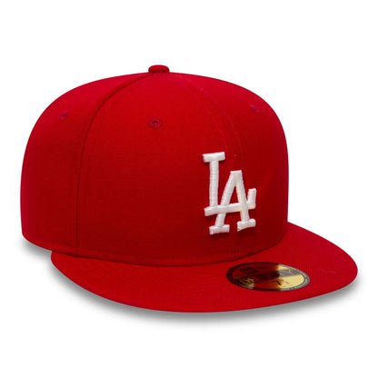 New Era 59FIFTY L.A. Dodgers Baseball Cap - MLB League Essential - Red