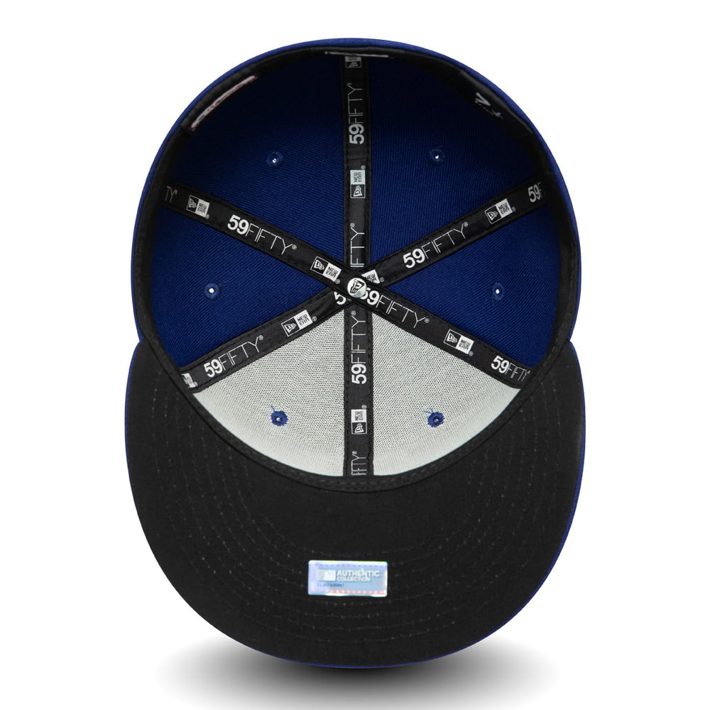 New Era 59FIFTY Texas Rangers Baseball Cap - MLB On Field AC Perf - Blue