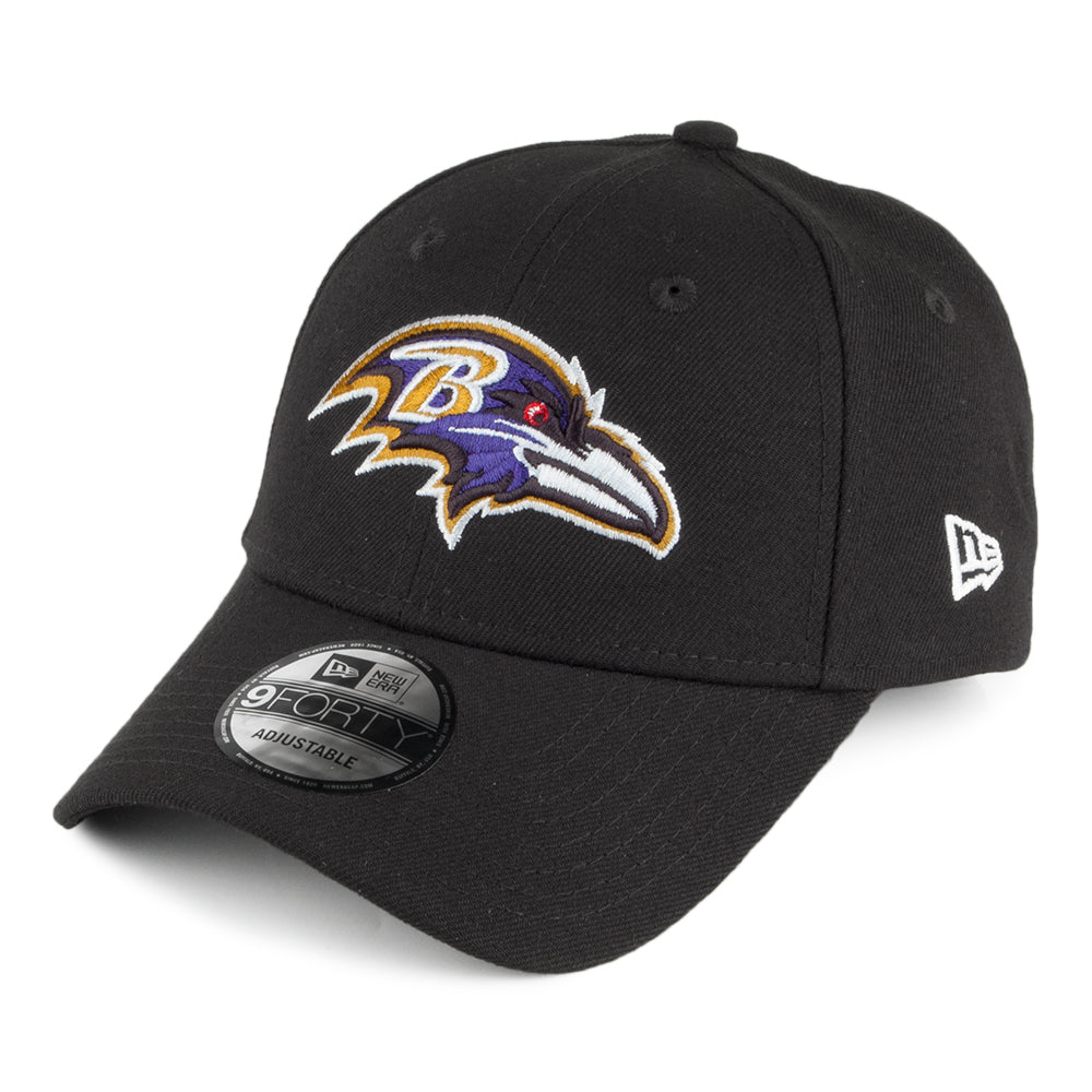 New Era 9FORTY Baltimore Ravens Baseball Cap - NFL The League - Black