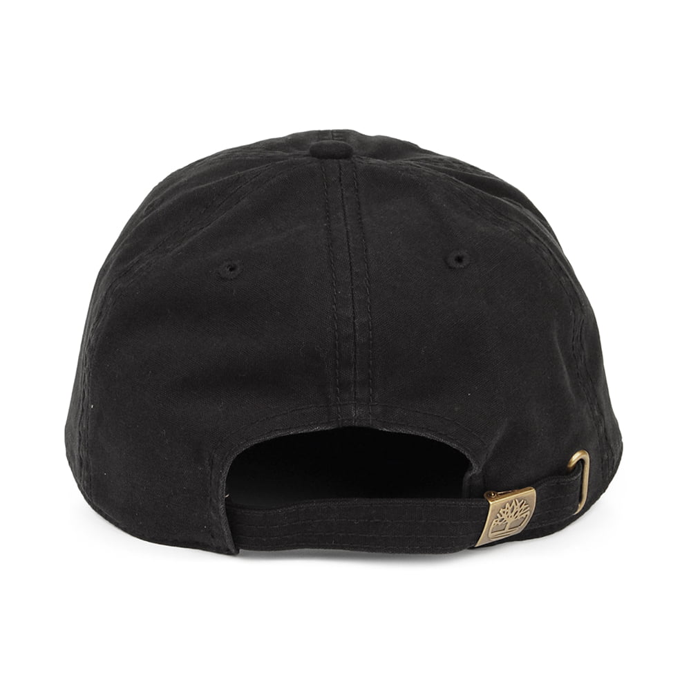 Timberland Hats Cooper Hill Cotton Canvas Baseball Cap - Black