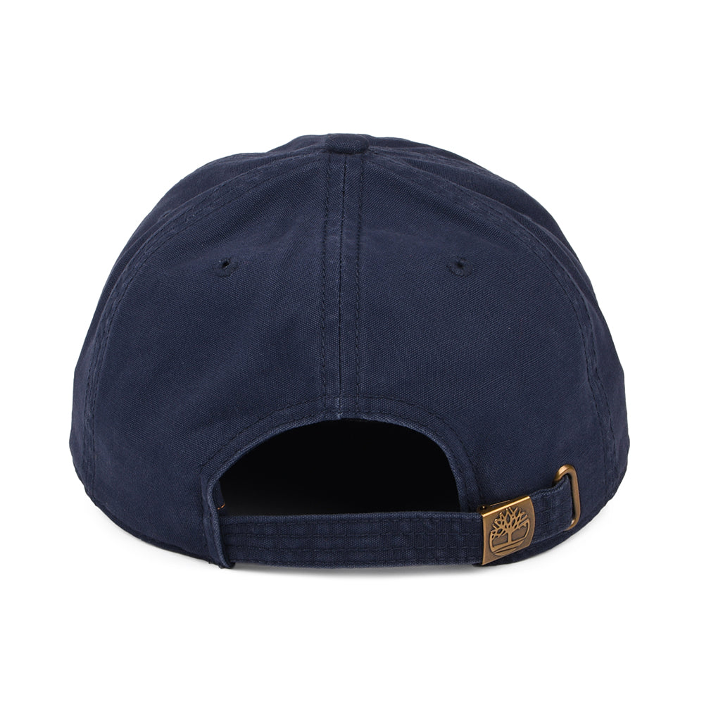 Timberland Hats Cooper Hill Cotton Canvas Baseball Cap - Navy Blue