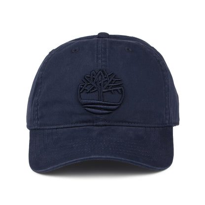 Timberland Hats Soundview Cotton Canvas Baseball Cap - Navy Blue