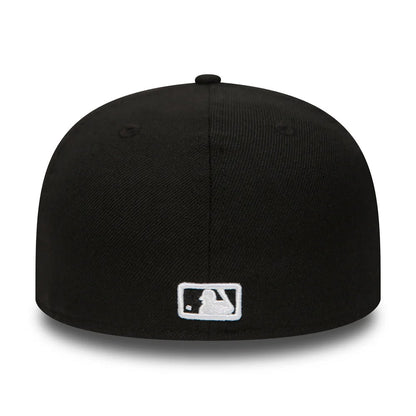New Era 59FIFTY Atlanta Braves Baseball Cap - MLB League Essential - Black-White