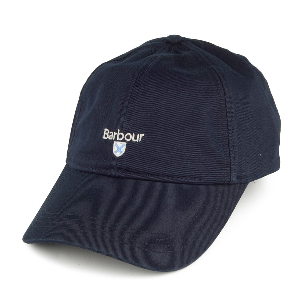 Barbour Hats Cascade Cotton Baseball Cap - Navy Blue