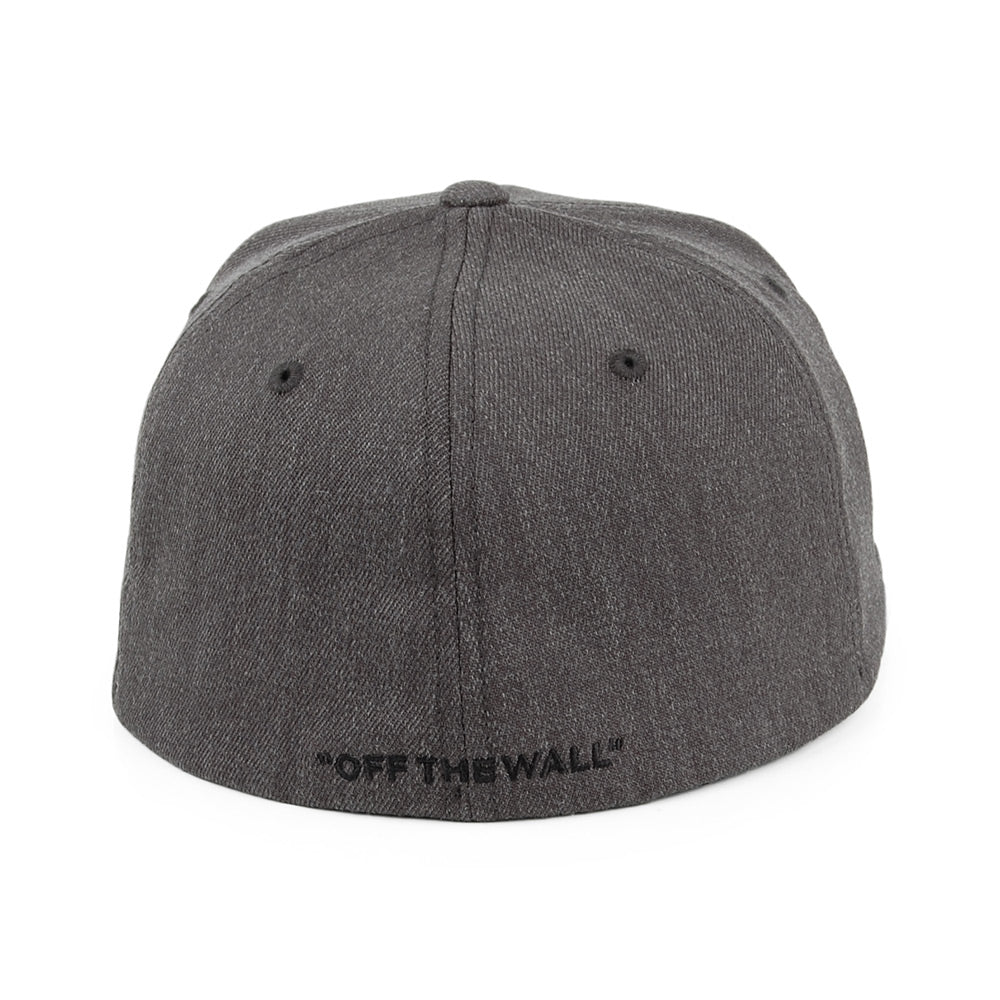 Vans Hats Splitz Flexfit Baseball Cap - Charcoal