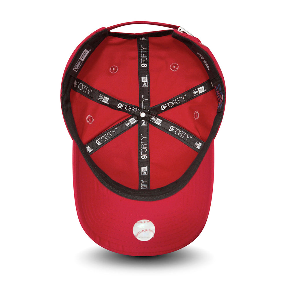 New Era 9FORTY New York Yankees Baseball Cap - MLB Flawless - Red