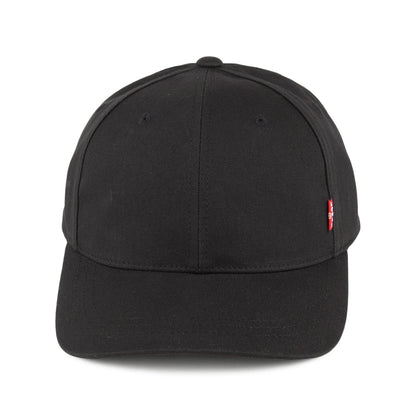 Levi's Hats Classic Twill Red Tab Baseball Cap - Black