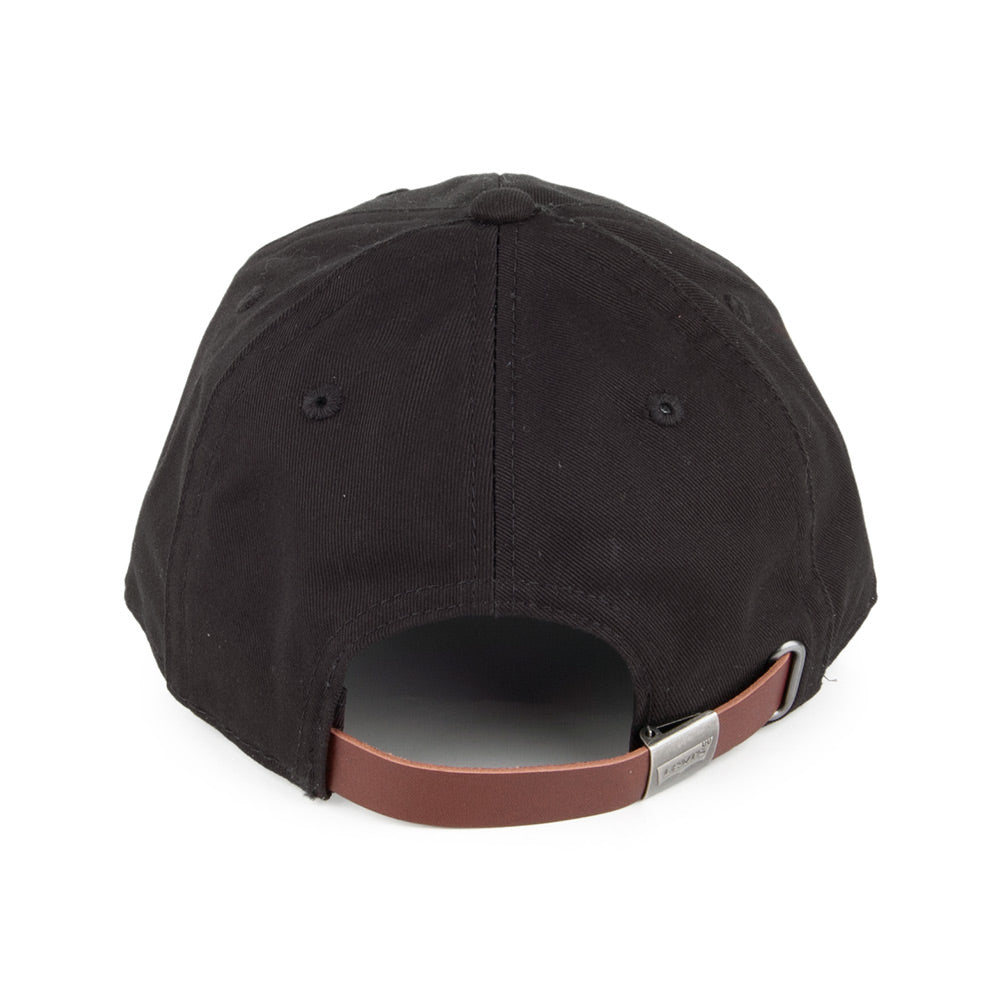 Levi's Hats Classic Twill Red Tab Baseball Cap - Black