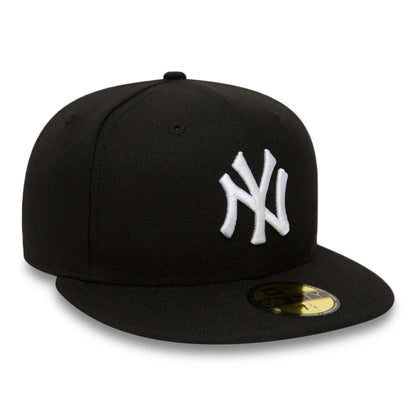 New Era 59FIFTY New York Yankees Baseball Cap - MLB League Essential - Black-White