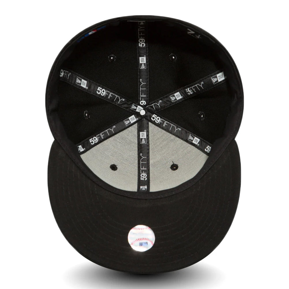 New Era 59FIFTY New York Yankees Baseball Cap - MLB League Essential - Black-White