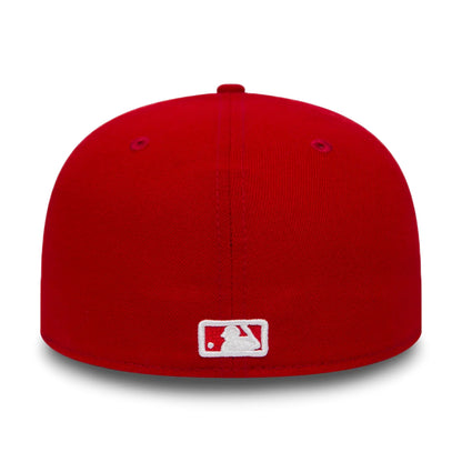New Era 59FIFTY New York Yankees Baseball Cap - MLB League Essential - Red-White
