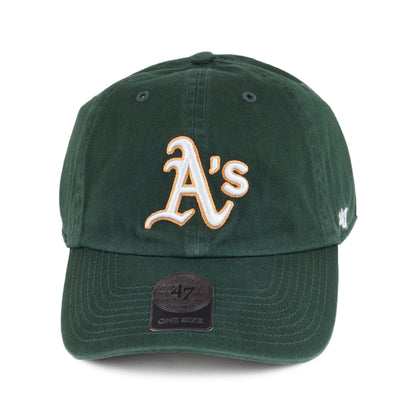 47 Brand Oakland Athletics Clean Up Baseball Cap - Dark Green