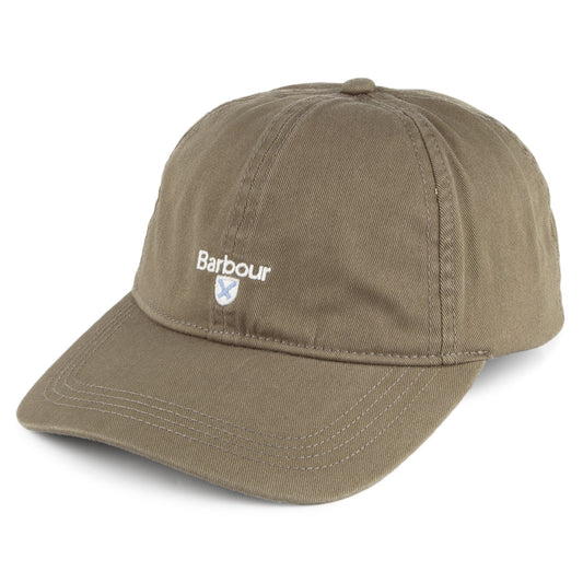 Barbour Hats Cascade Cotton Baseball Cap - Olive