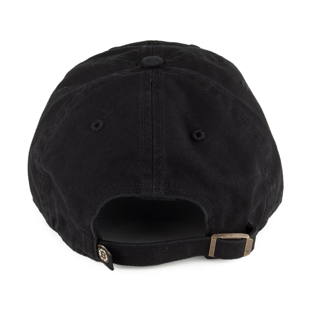 47 Brand Boston Bruins Baseball Cap - NHL Clean Up - Black
