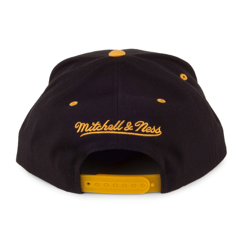 Mitchell & Ness L.A. Lakers Snapback Cap - NBA Arch 2 Tone - Black-Yellow