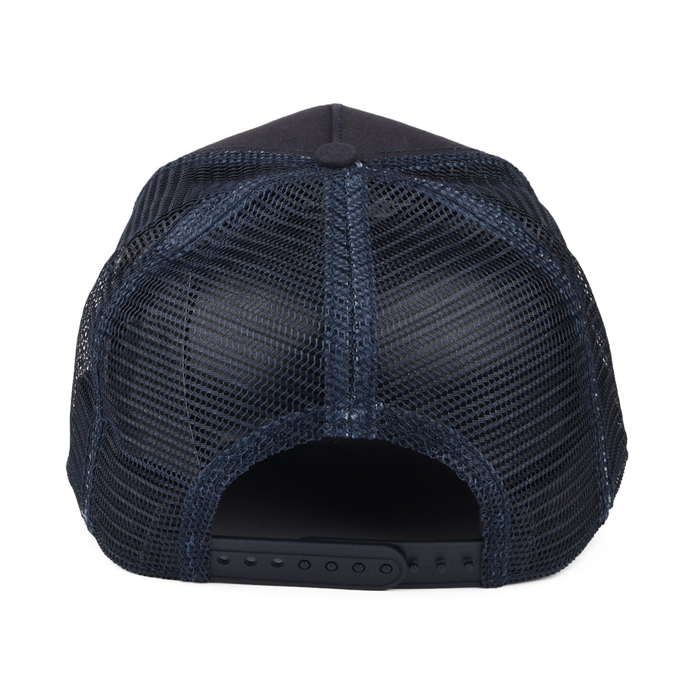 Goorin Lone Wolf Trucker Cap - Navy Blue