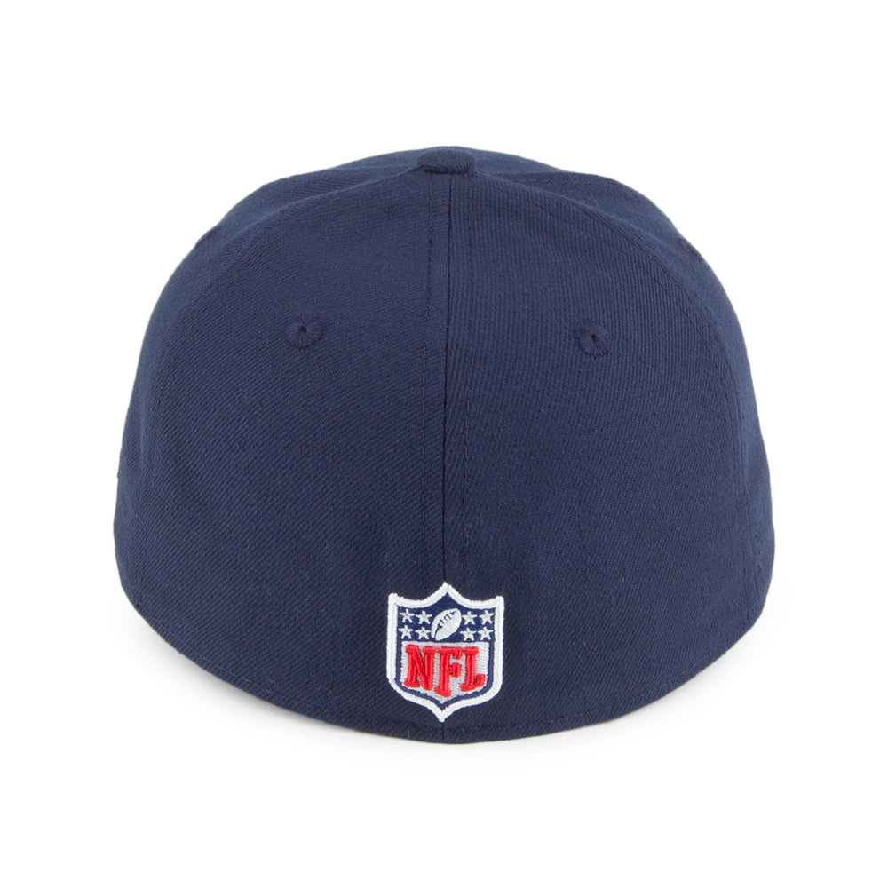New Era 59FIFTY New England Patriots Baseball Cap - NFL Team Classic Low Crown - Navy