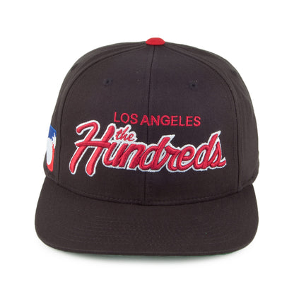 The Hundreds Team Two Snapback Cap - Black-Red