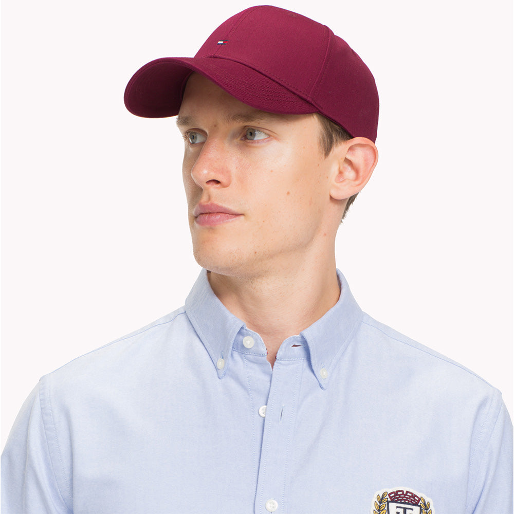 Tommy Hilfiger Hats Classic Baseball Cap - Wine