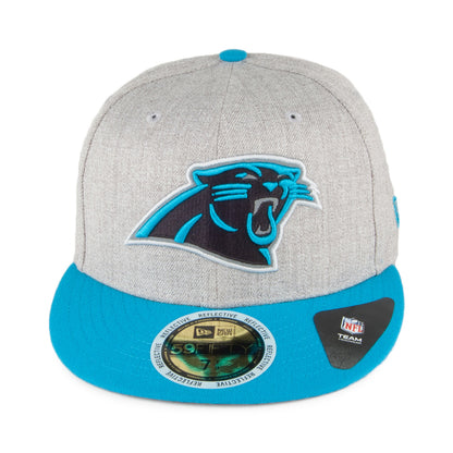 New Era 59FIFTY Carolina Panthers Baseball Cap - Reflective Heather - Grey-Blue