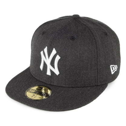 New Era 59FIFTY New York Yankees Baseball Cap - Seasonal Heather - Washed Black