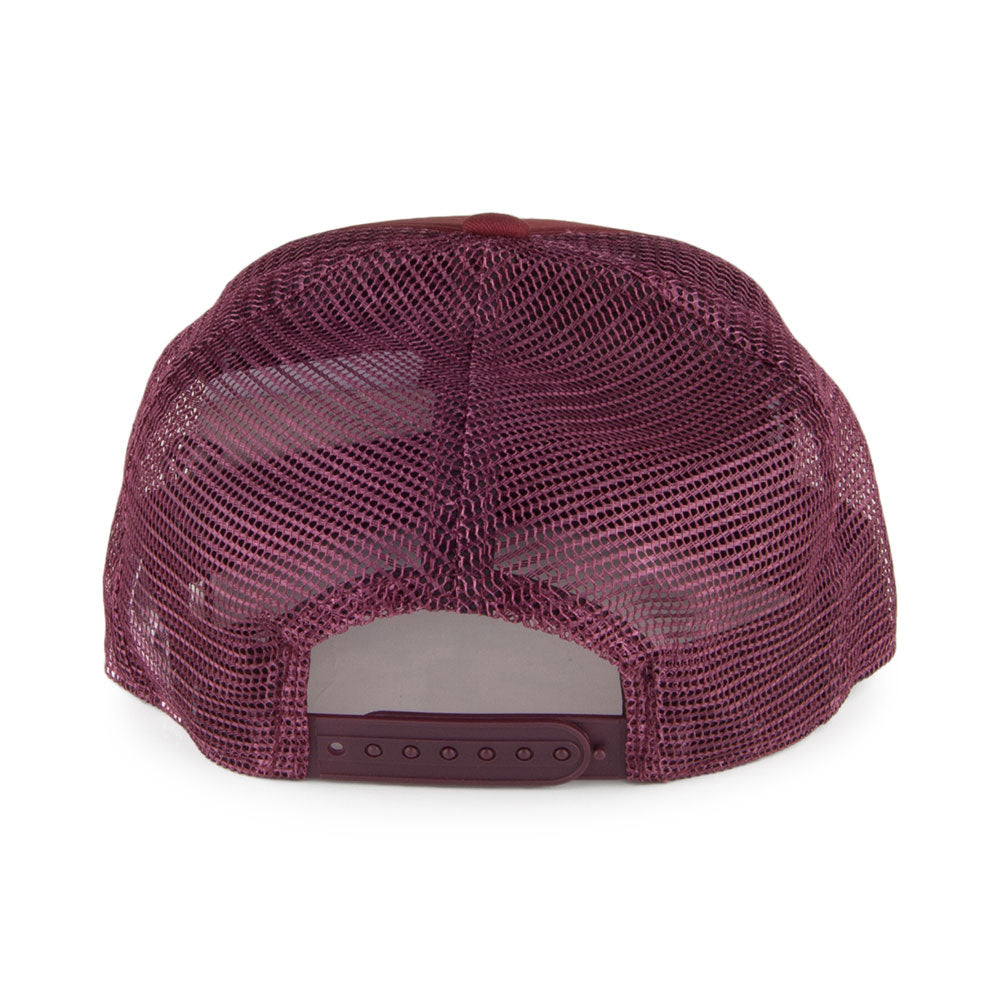 Carhartt WIP Hats Oval Trucker Cap - Burgundy