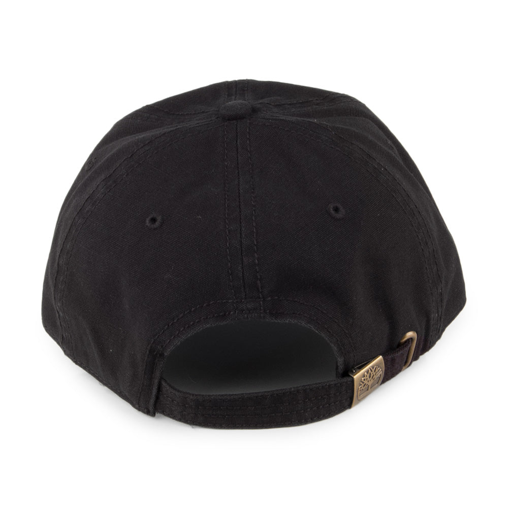 Timberland Hats Soundview Cotton Canvas Baseball Cap - Black