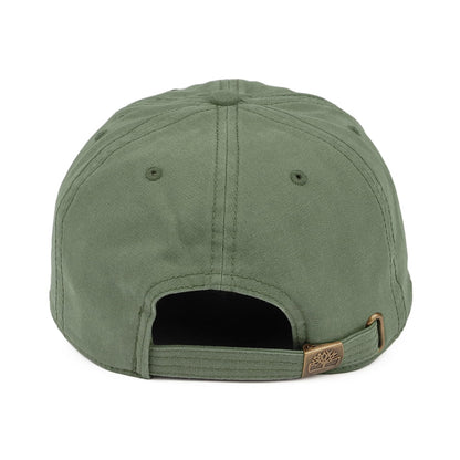 Timberland Hats Cooper Hill Cotton Canvas Baseball Cap - Olive
