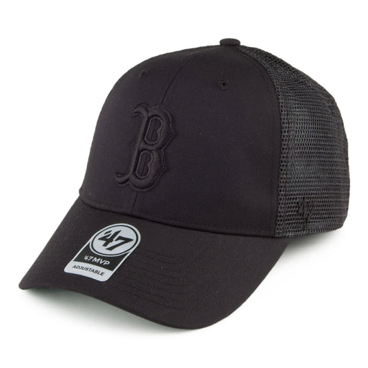 47 Brand Boston Red Sox Trucker Cap - MLB Branson MVP - Black