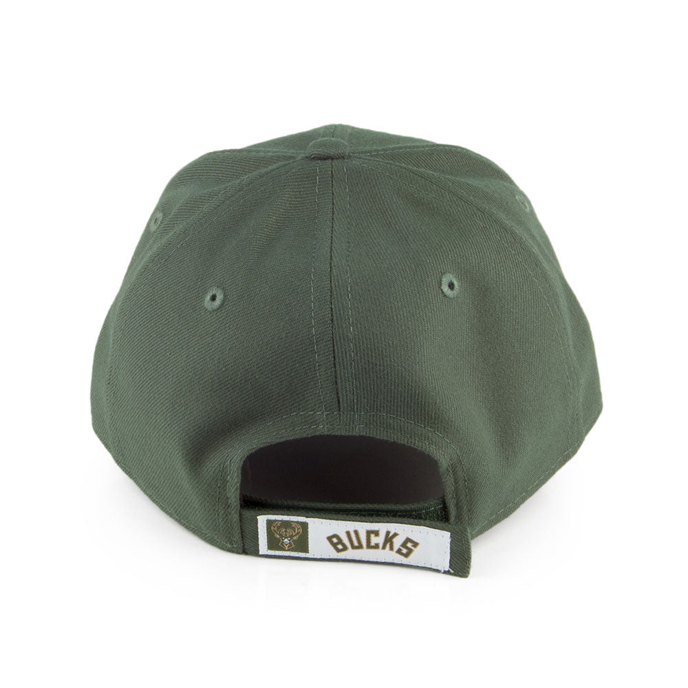 New Era 9FORTY Milwaukee Bucks Baseball Cap - NBA The League - Dark Green