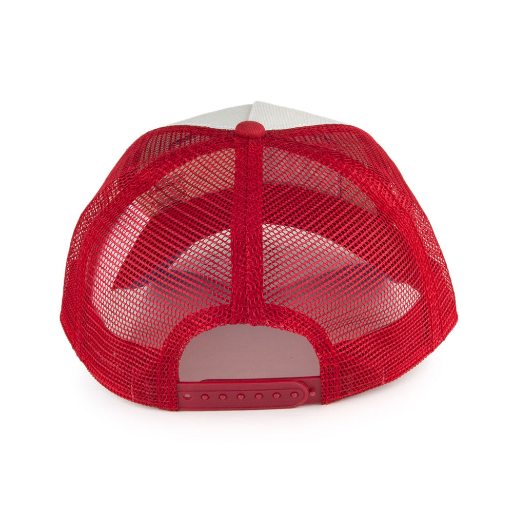 Stetson Hats Gasoline Trucker Cap - Red-Blue