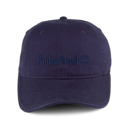 Timberland Hats Cooper Hill Cotton Canvas Baseball Cap - Navy-Blue