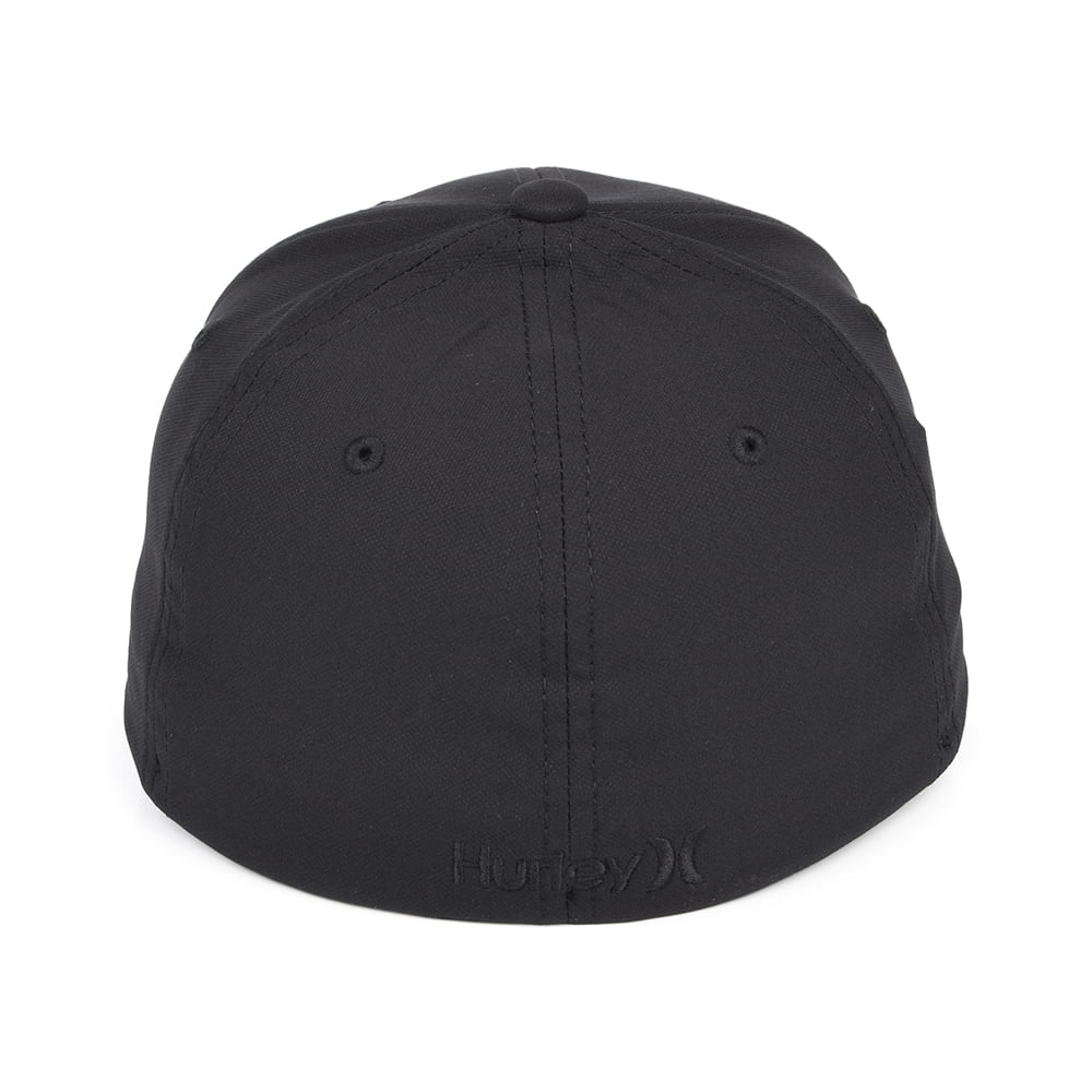Hurley Hats H2O-Dri One & Only Flexfit Baseball Cap - Black