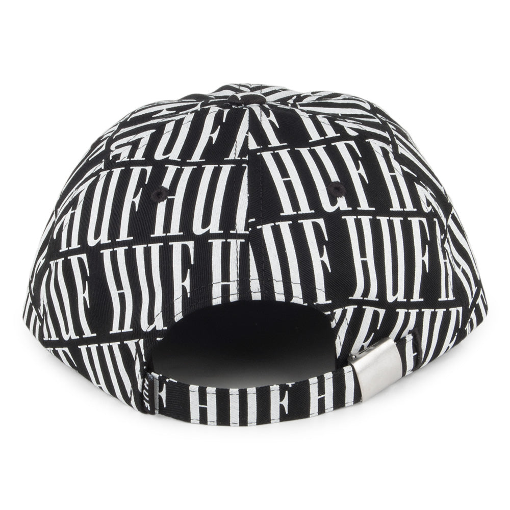 HUF Night Market 6 Panel Cap - Black