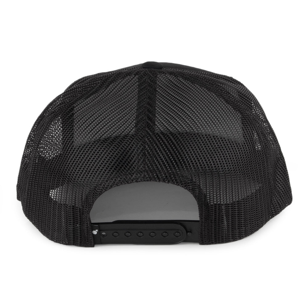 The Hundreds Bar Logo Polyester Trucker Cap - Black