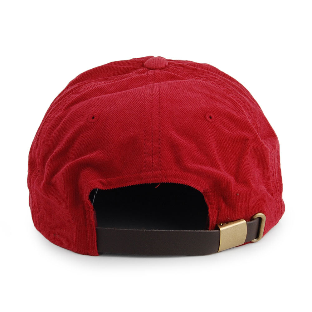 Brixton Hats Stranded HP Baseball Cap - Burgundy